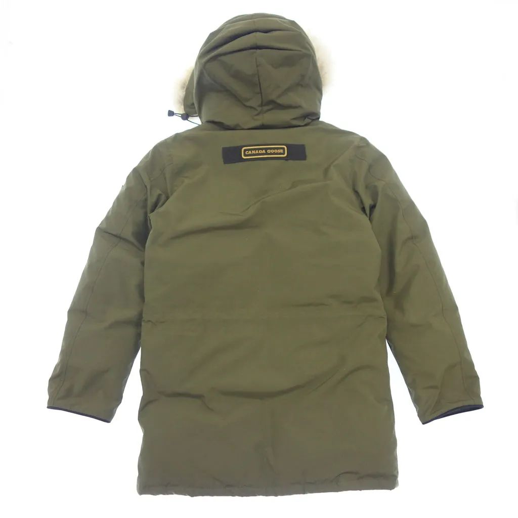 極美品◆カナダグース ダウンジャケット 4567M シタデル パーカー メンズ カーキ サイズM CANADA GOOSE CITADEL PARKA【AFA12】