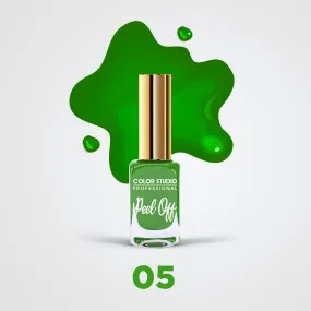 05 GO GREEN- PEEL OFF NAIL COLORS - WATER BASED NAIL POLISH