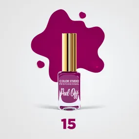 15 CRUSH- PEEL OFF NAIL COLORS - WATER BASED NAIL POLISH