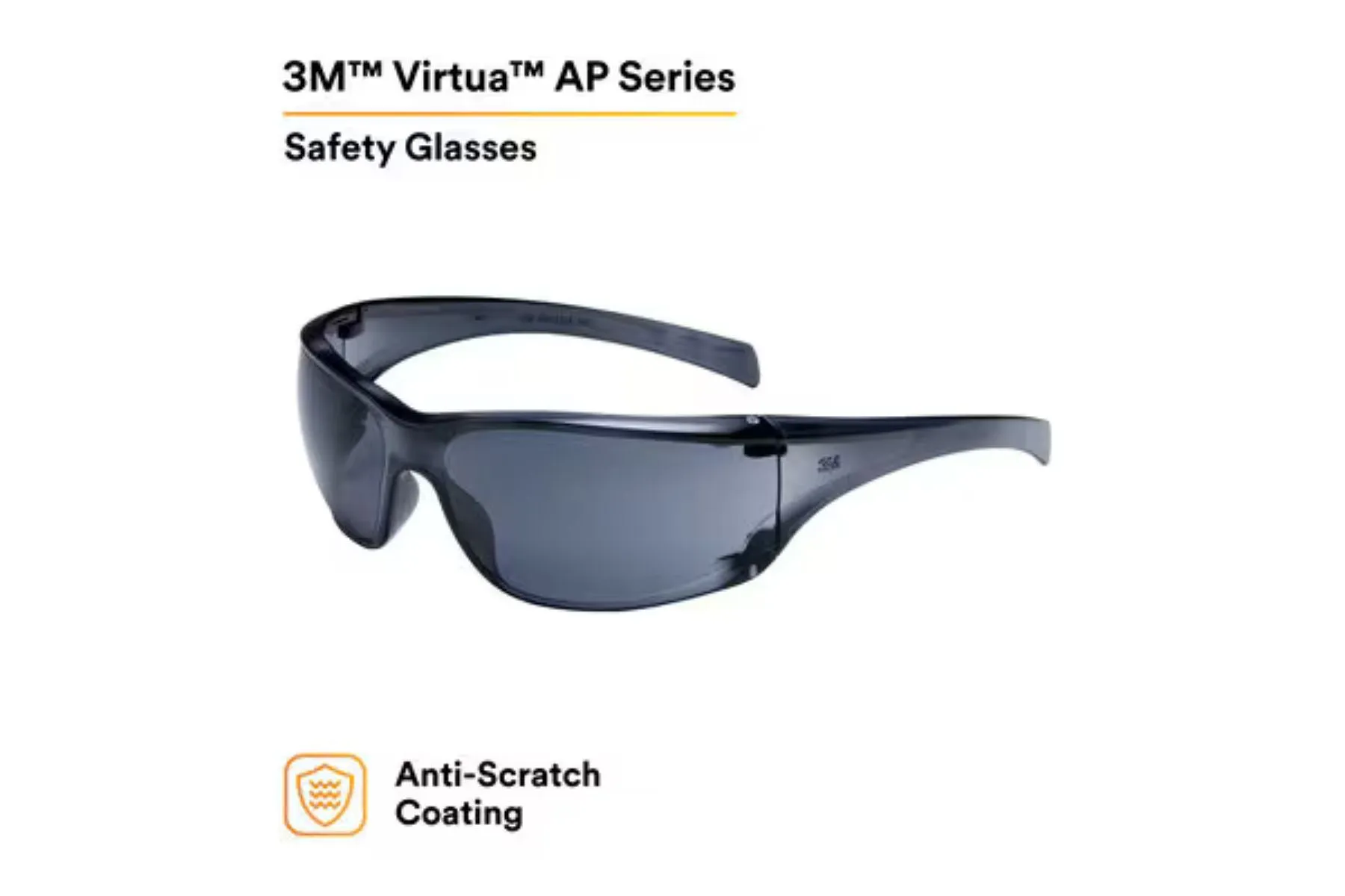 3M Virtua AP Protective Eyewear Safety Glasses Hard Coat Lens Anti-Scratch Coating UV Protection