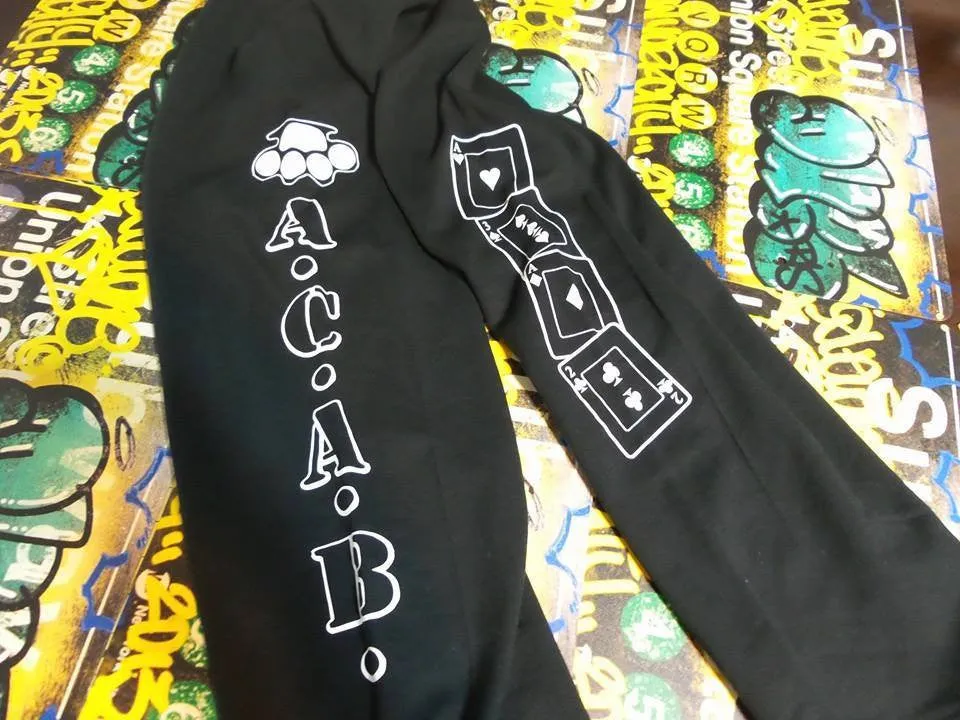 ACAB Gear Sweatsuit Full Outfit Hoodie Pants Free Bandana