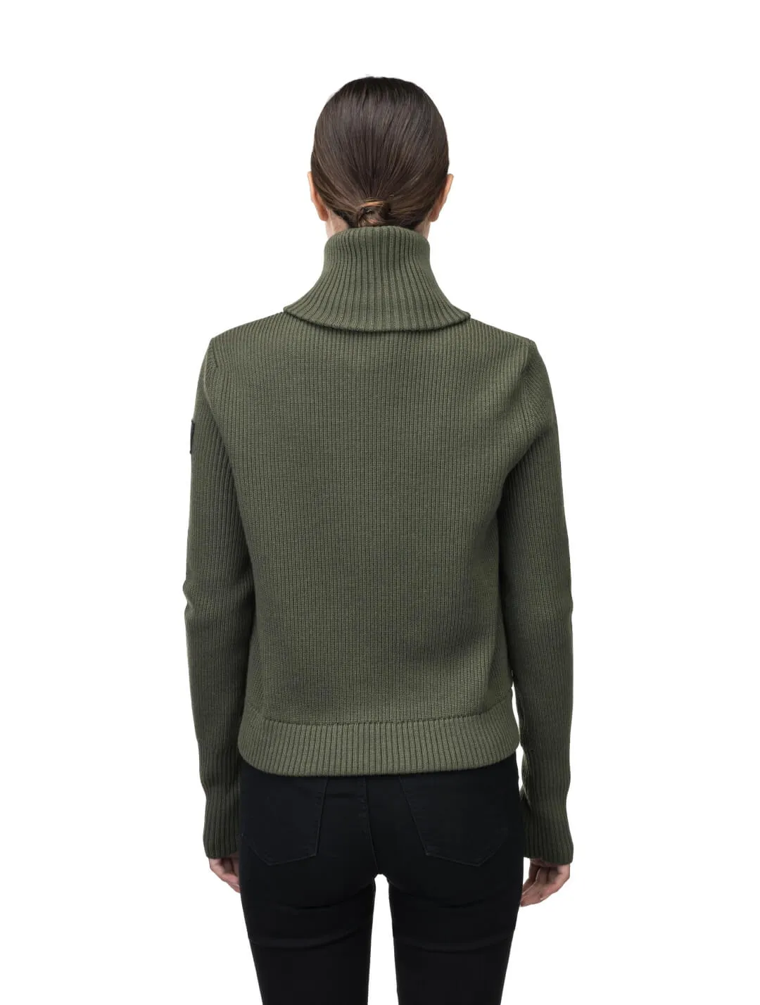 Ada Women's Quilted Full Zip Sweater - NEXT by Nobis