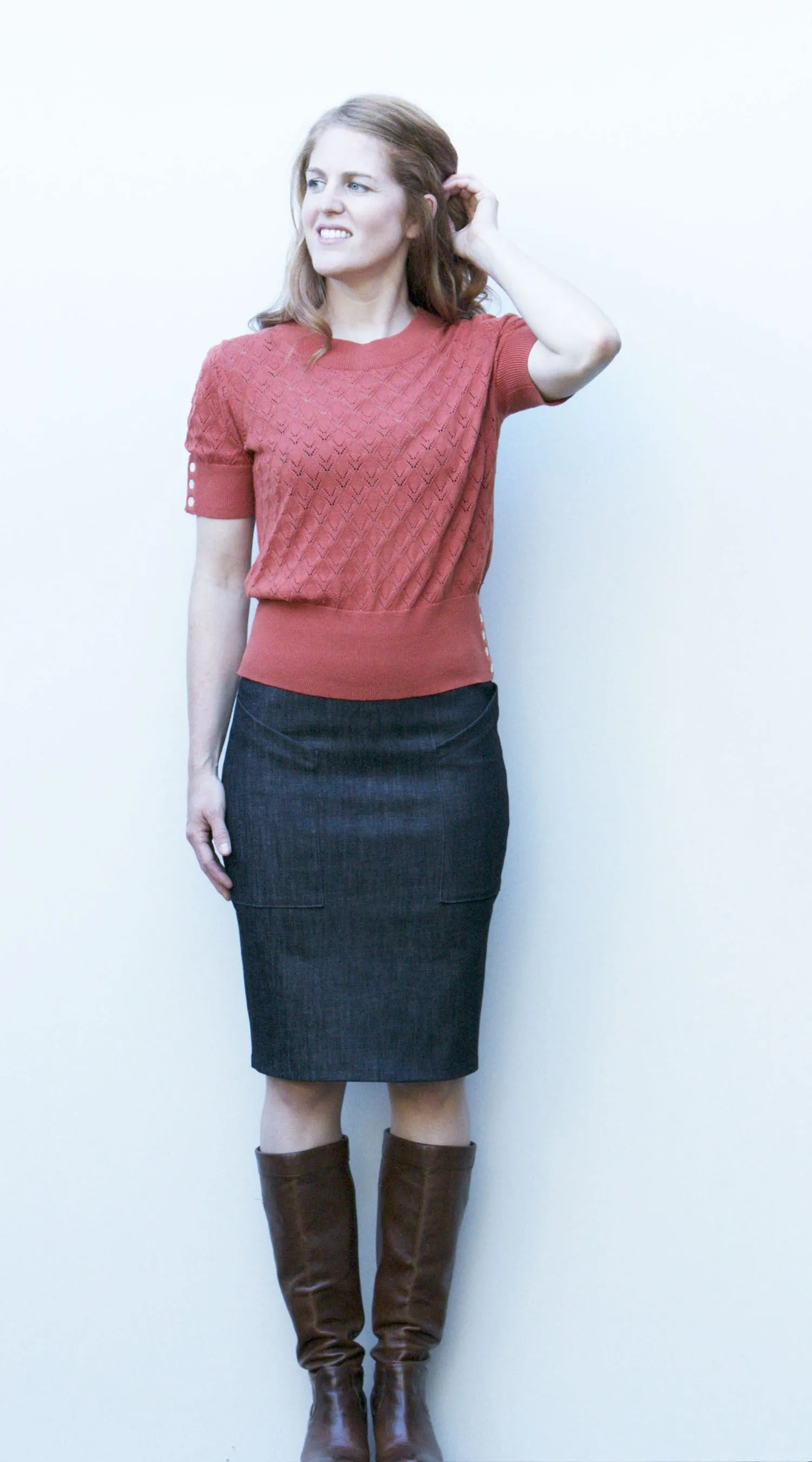 Alberta Street Pencil Skirt