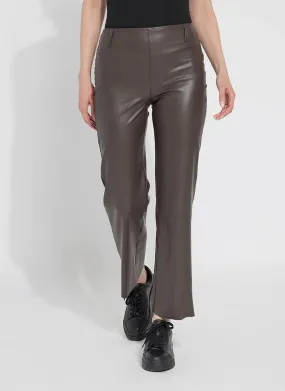 Amara Straight Pant - Rich Cocoa