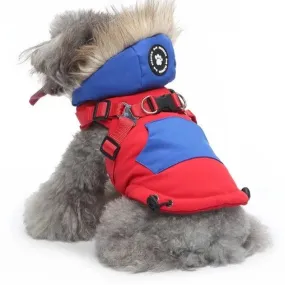 AnniePaw Waterproof Hooded Dog Jacket - Warm Winter Coat for All Sizes