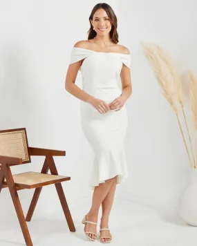 Ariana Dress- White