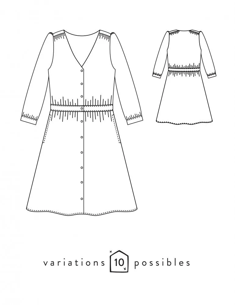 Atelier Scämmit Harmonie Dress and Blouse