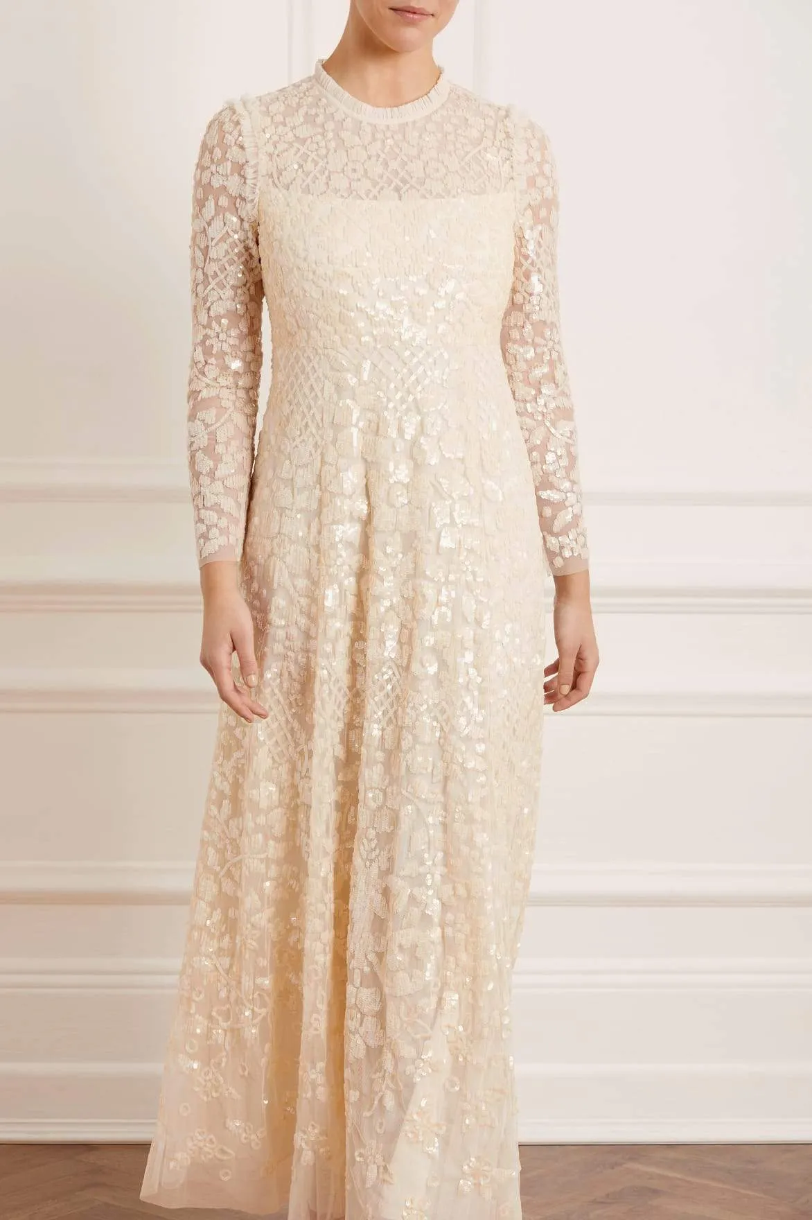 Aurelia Long Sleeve Gown