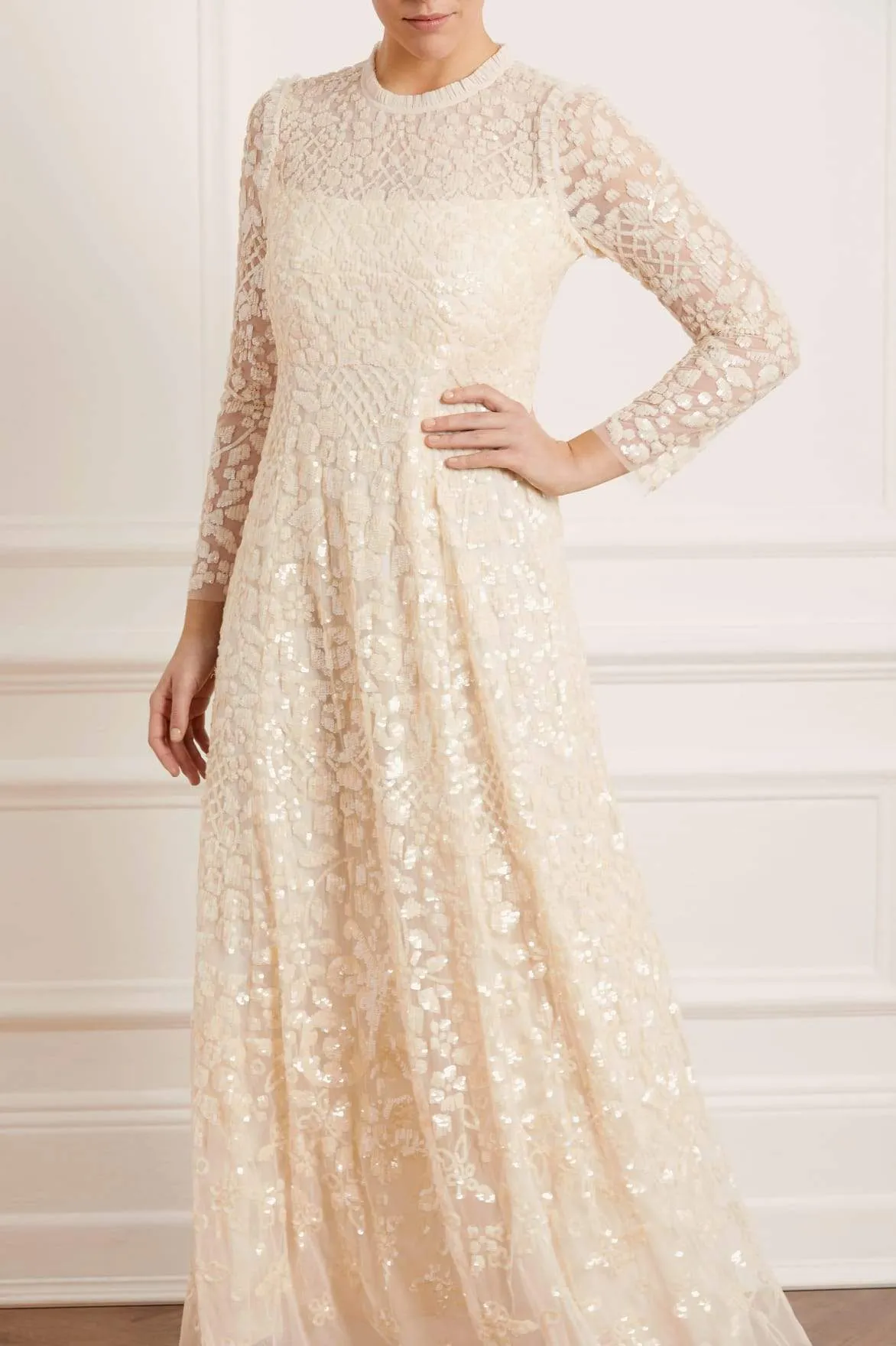 Aurelia Long Sleeve Gown