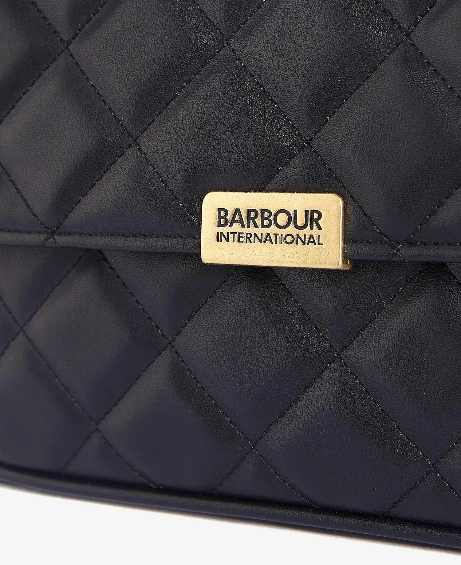 Barbour Quilted Soho Crossbody Ladies Bag in Black