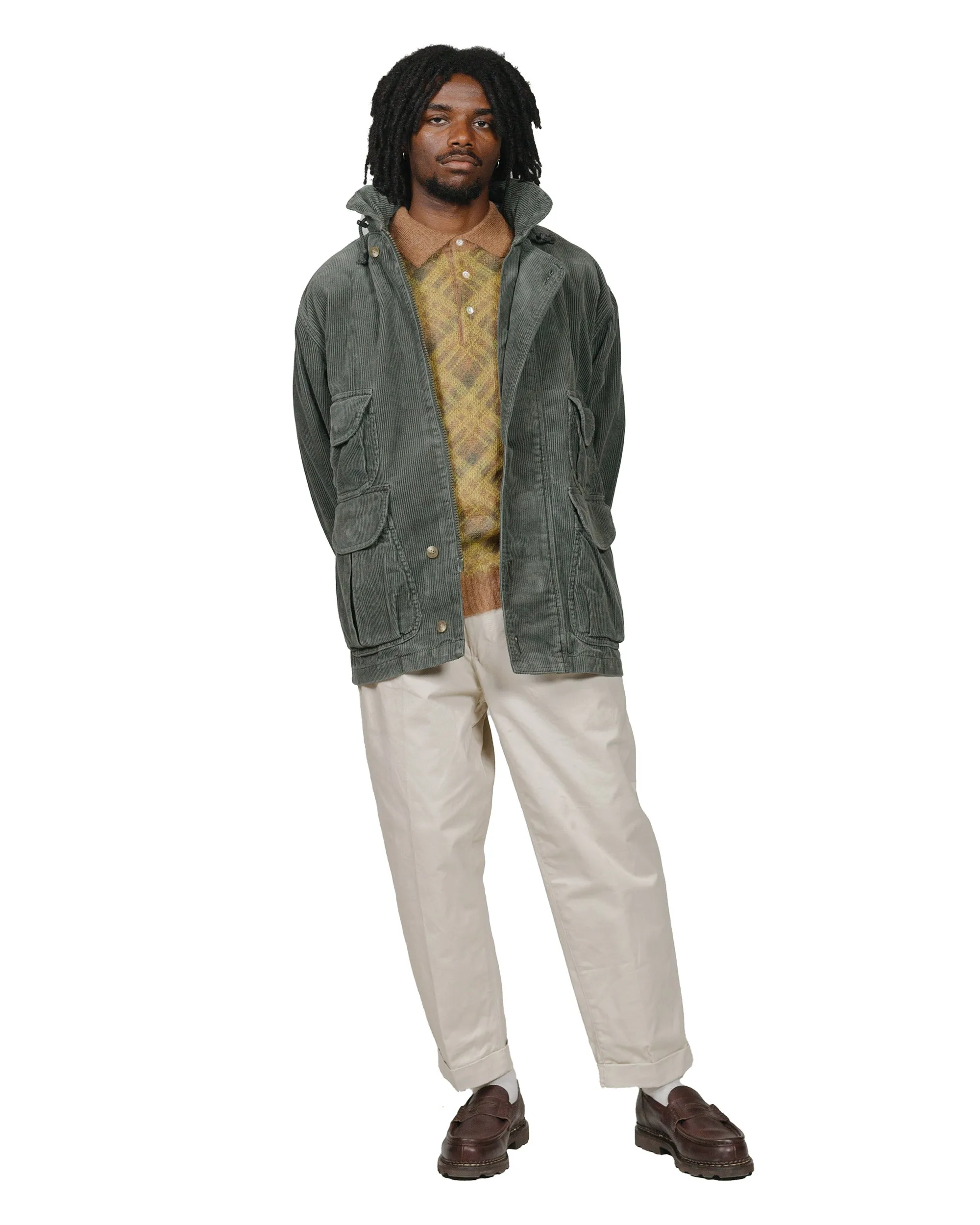 Beams Plus Field Coat Corduroy Moss