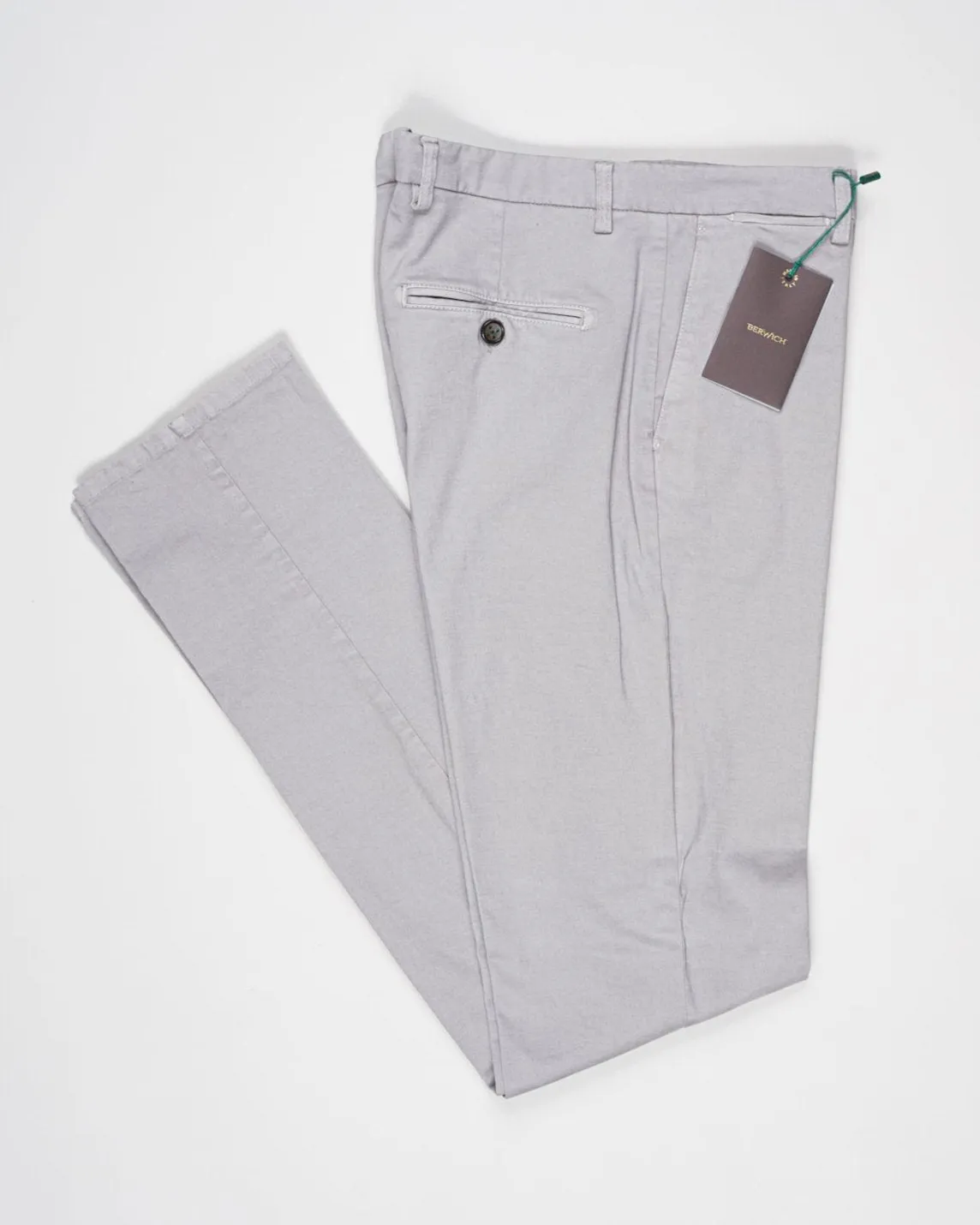 Berwich Garment Dyed Cotton Chinos / Conza