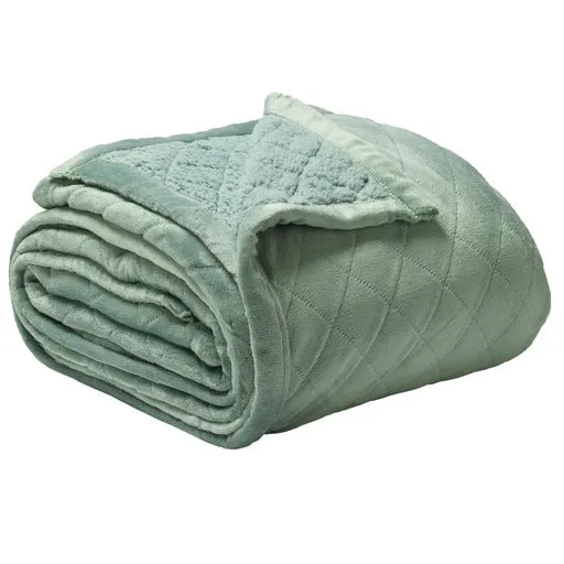 Bianca Australian Mansfield Blanket Sage