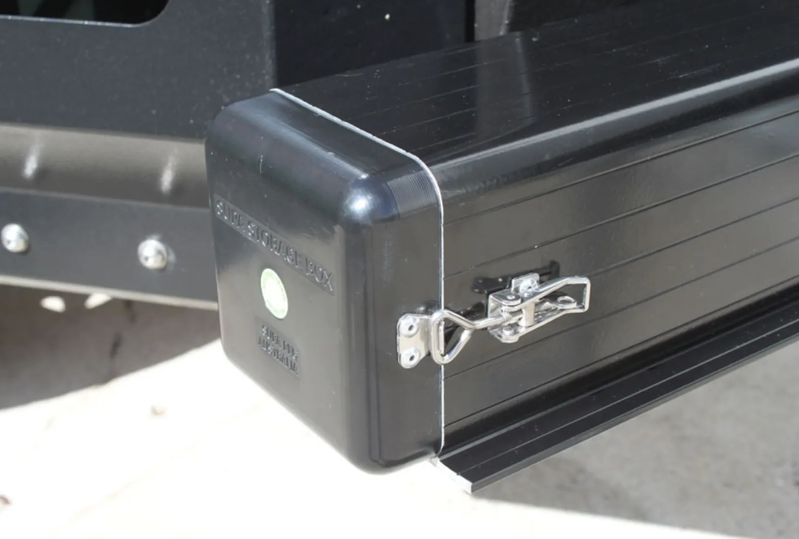 Black Aluminium Pole Box (183cm or 208cm) (Pole Carrier)