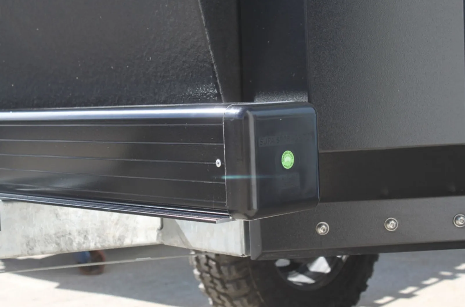 Black Aluminium Pole Box (183cm or 208cm) (Pole Carrier)