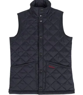 Boys Lightweight Navy Quilted Vest