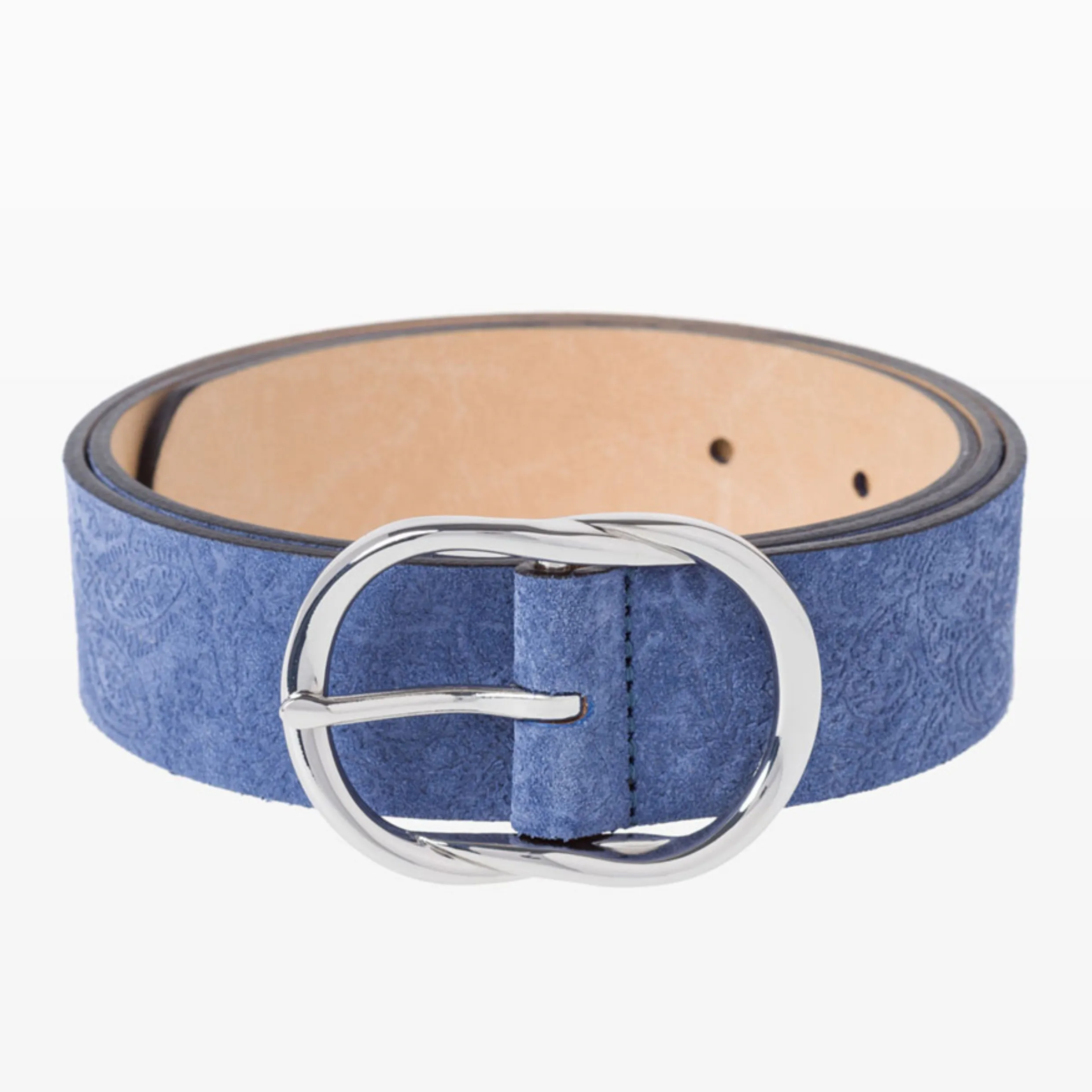 Brax Paisley Leather Embossed Belt 52-0877