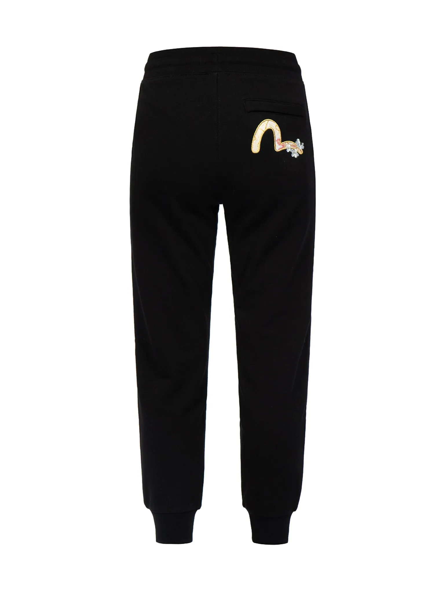 Brocade Seagull Appliqué and Logo Embroidery Sweatpants