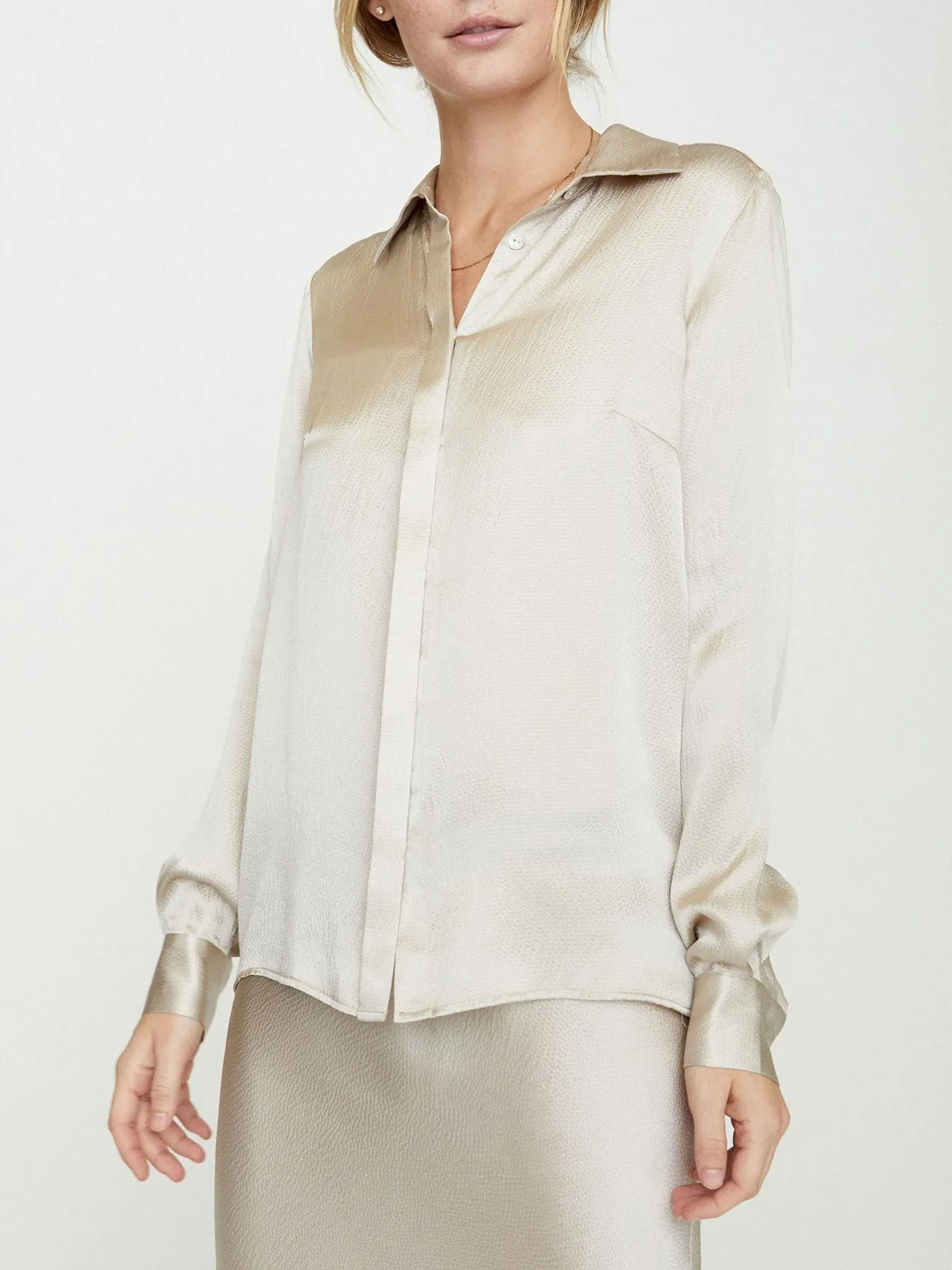 Brochu Walker - Walker Blouse in Devon Grey