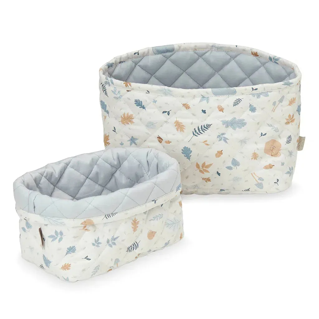 Cam Cam Copenhagen, Set of 2 Quilted Storage Baskets