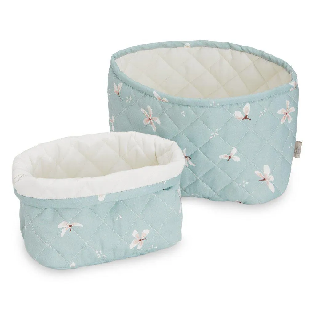 Cam Cam Copenhagen, Set of 2 Quilted Storage Baskets