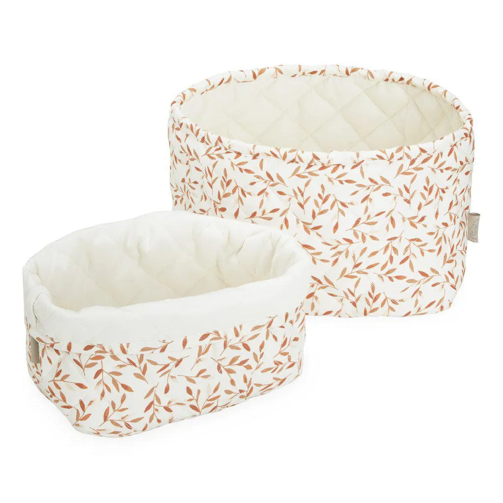 Cam Cam Copenhagen, Set of 2 Quilted Storage Baskets