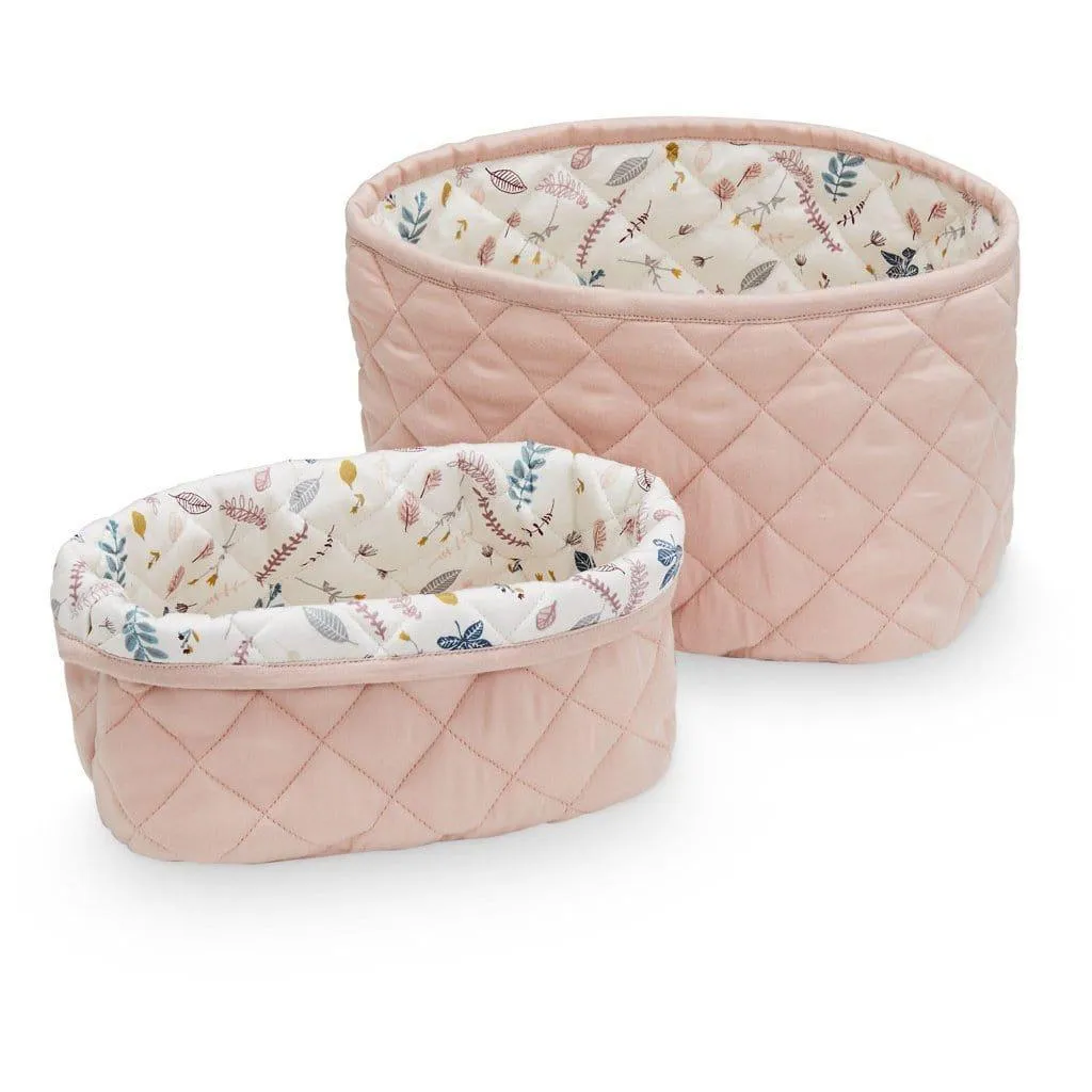 Cam Cam Copenhagen, Set of 2 Quilted Storage Baskets