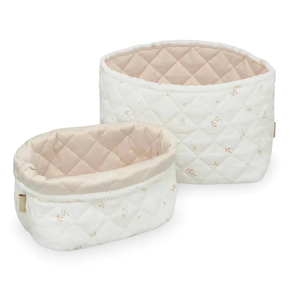 Cam Cam Copenhagen, Set of 2 Quilted Storage Baskets