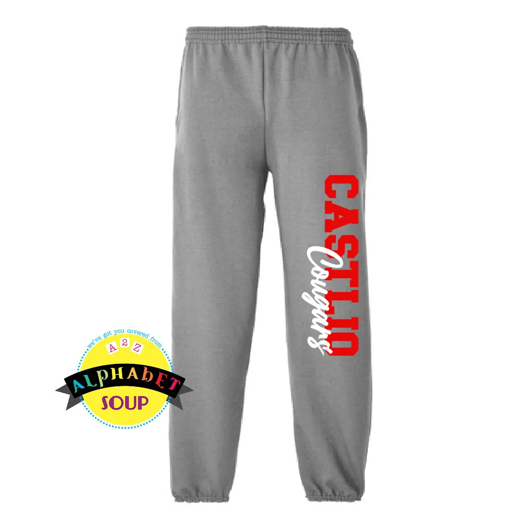 Castlio Elementary Elastic Bottom Cuff Sweatpants