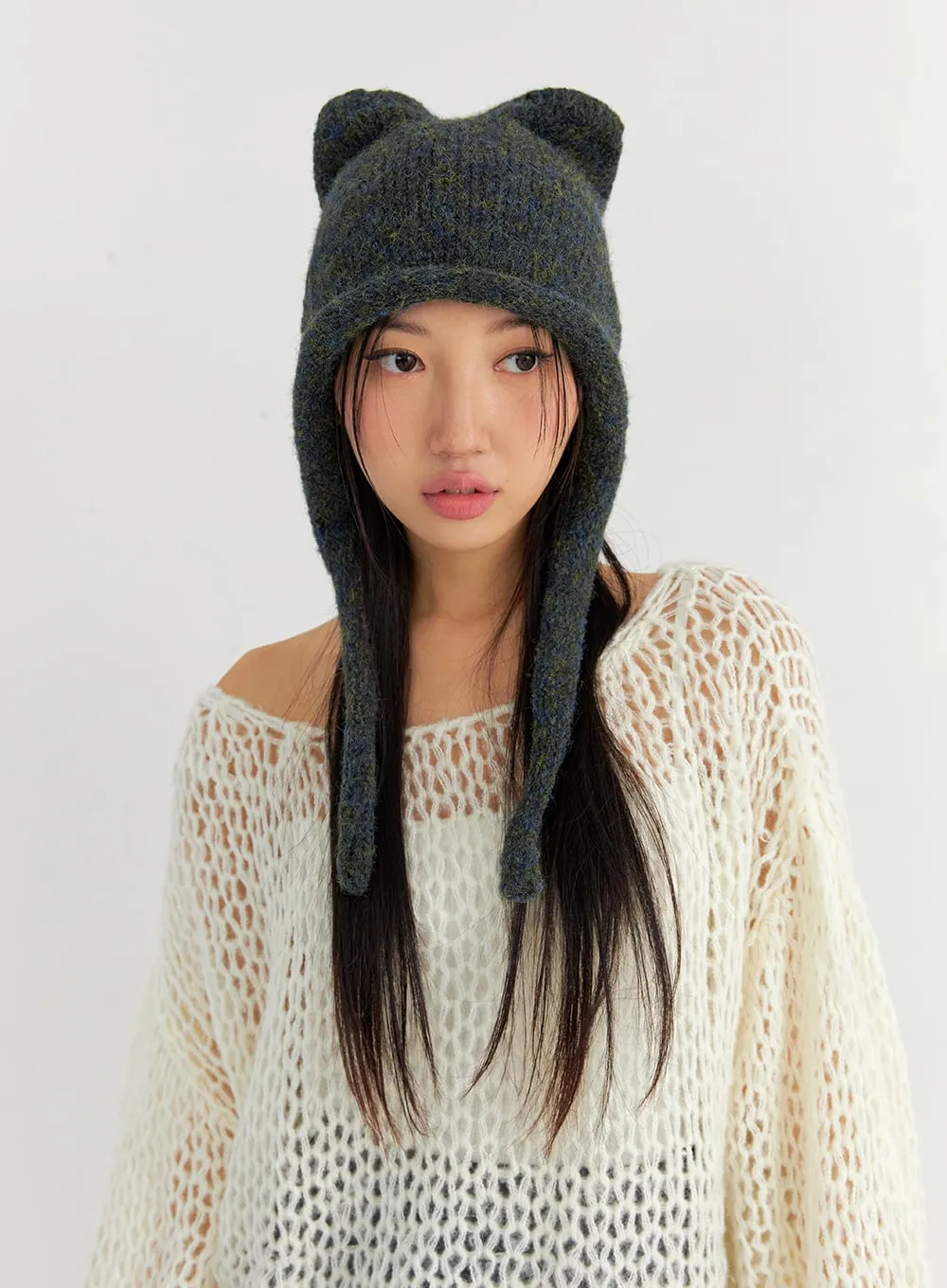 Cat Knitted Hat CO327