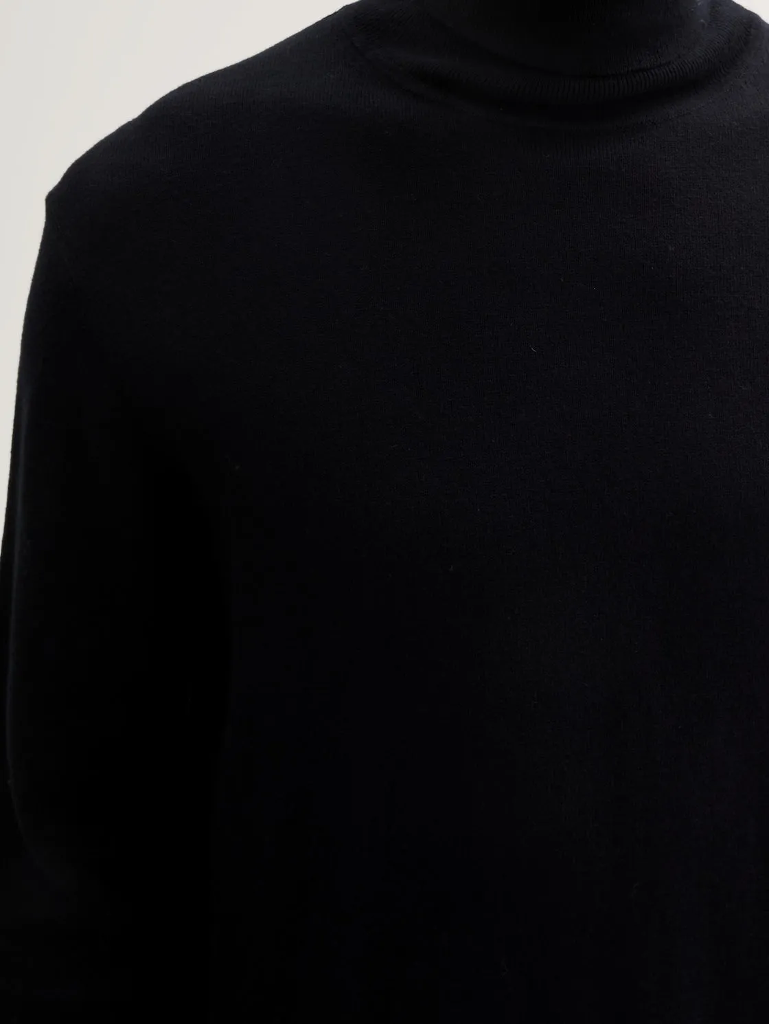 COTTONCASHMERE TURTLENECK KNIT