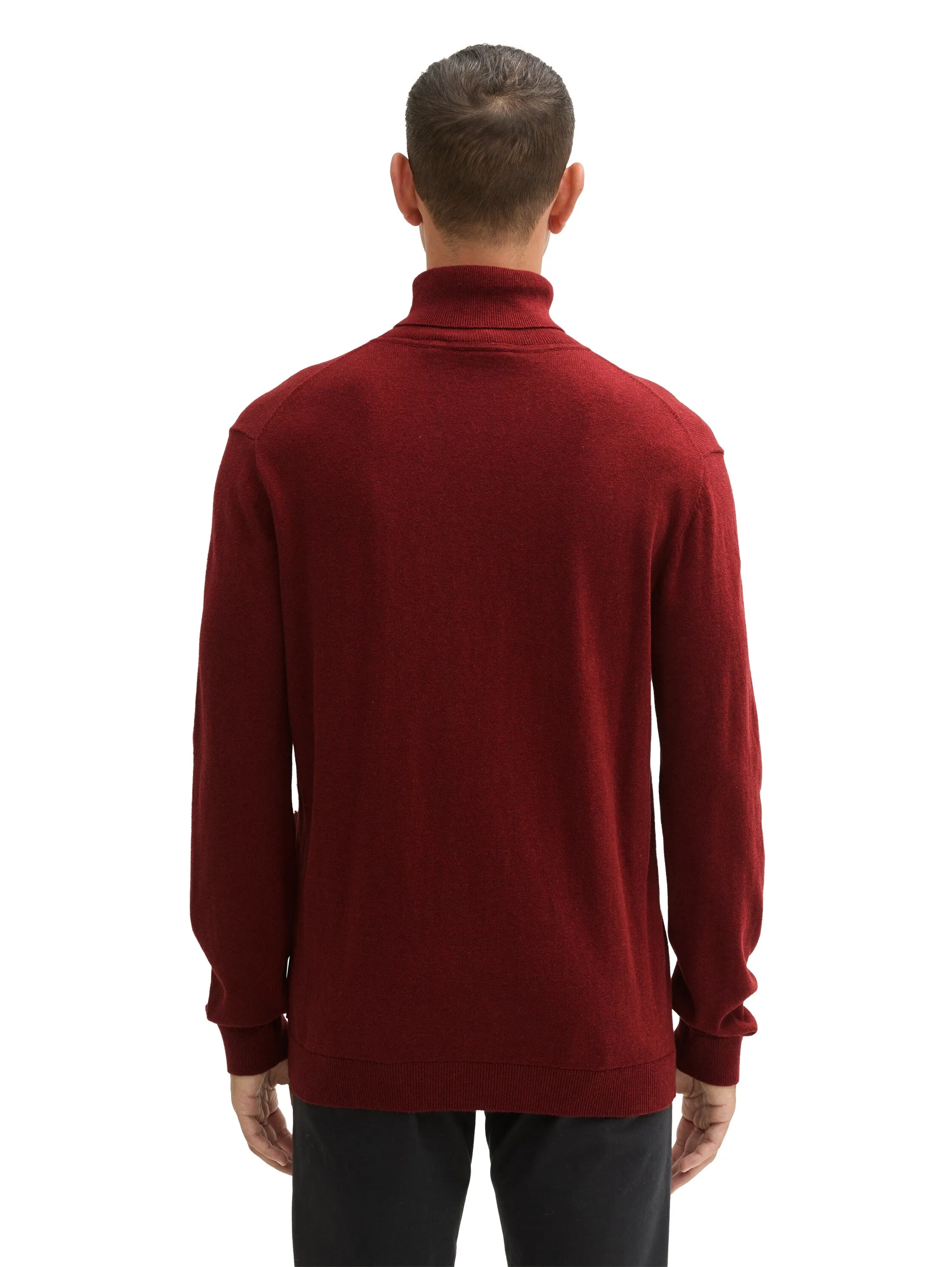 COTTONCASHMERE TURTLENECK KNIT