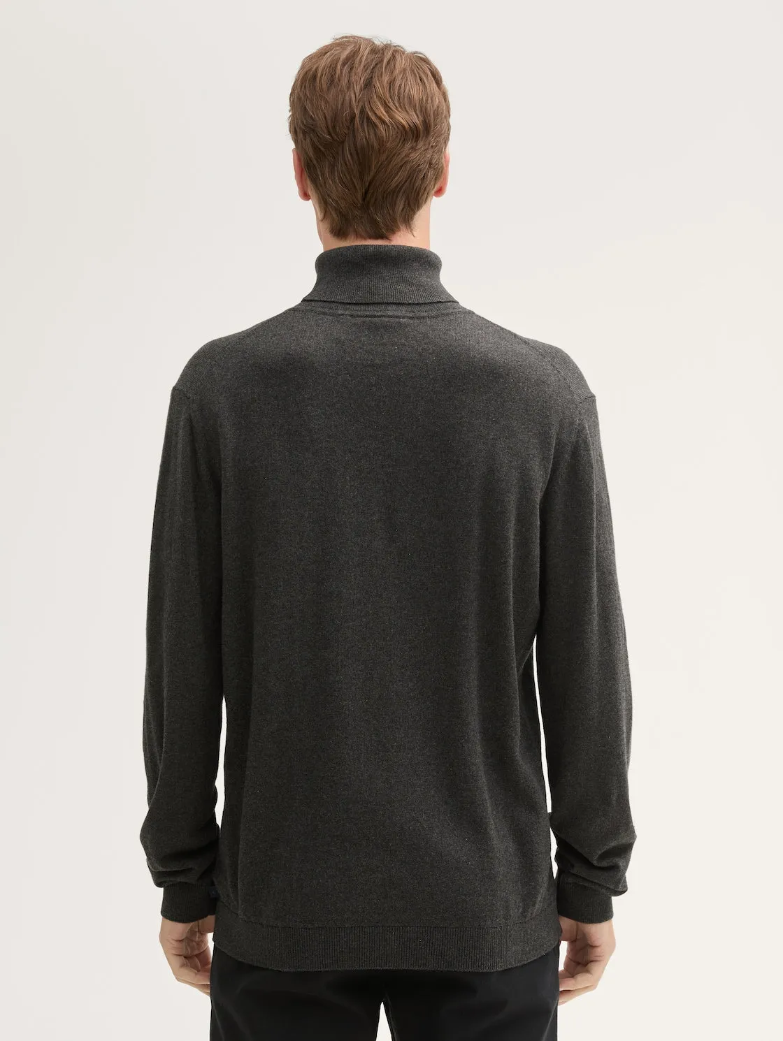 COTTONCASHMERE TURTLENECK KNIT