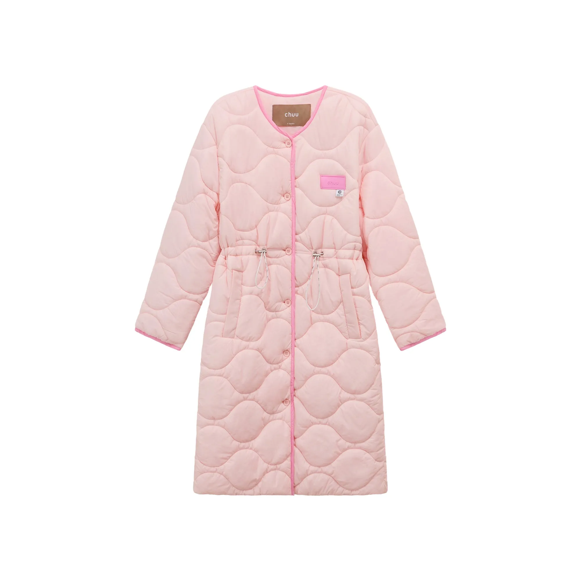 Cute Quilted Long Coat