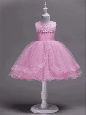 Cutest Curtsy Lace Tiered Princess Dress