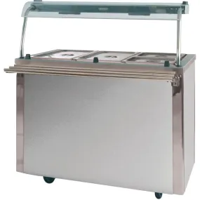 DR408 Moffat Versicarte Plus Hot Food Service Counter With Bain Marie VCBM3