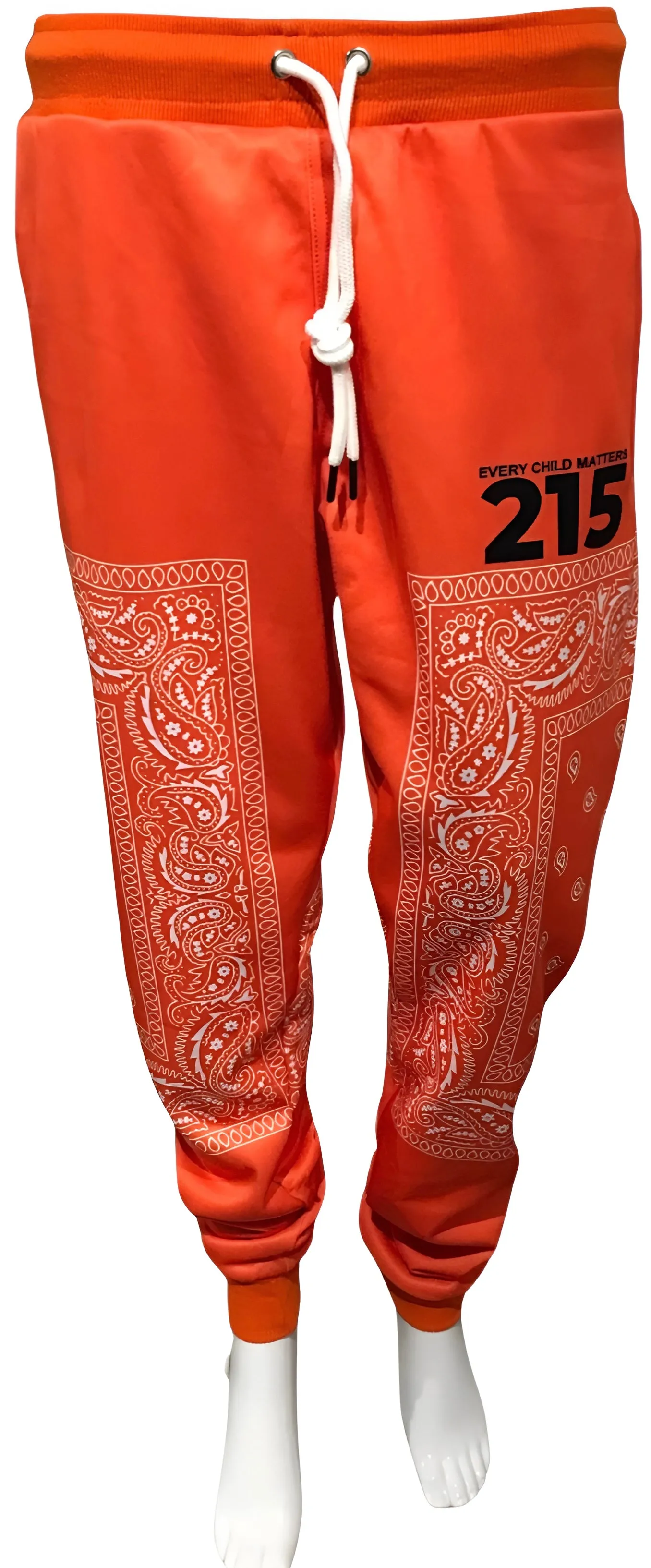 ^ECM^ ~ORANGE BANDANA~ JOGGER SWEATPANTS (FLEECY SOFT LINED)