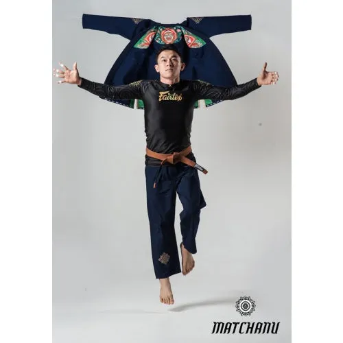 FAIRTEX BJJ2 Matchanu Premium BJJ GI Size A0-A3 Navy