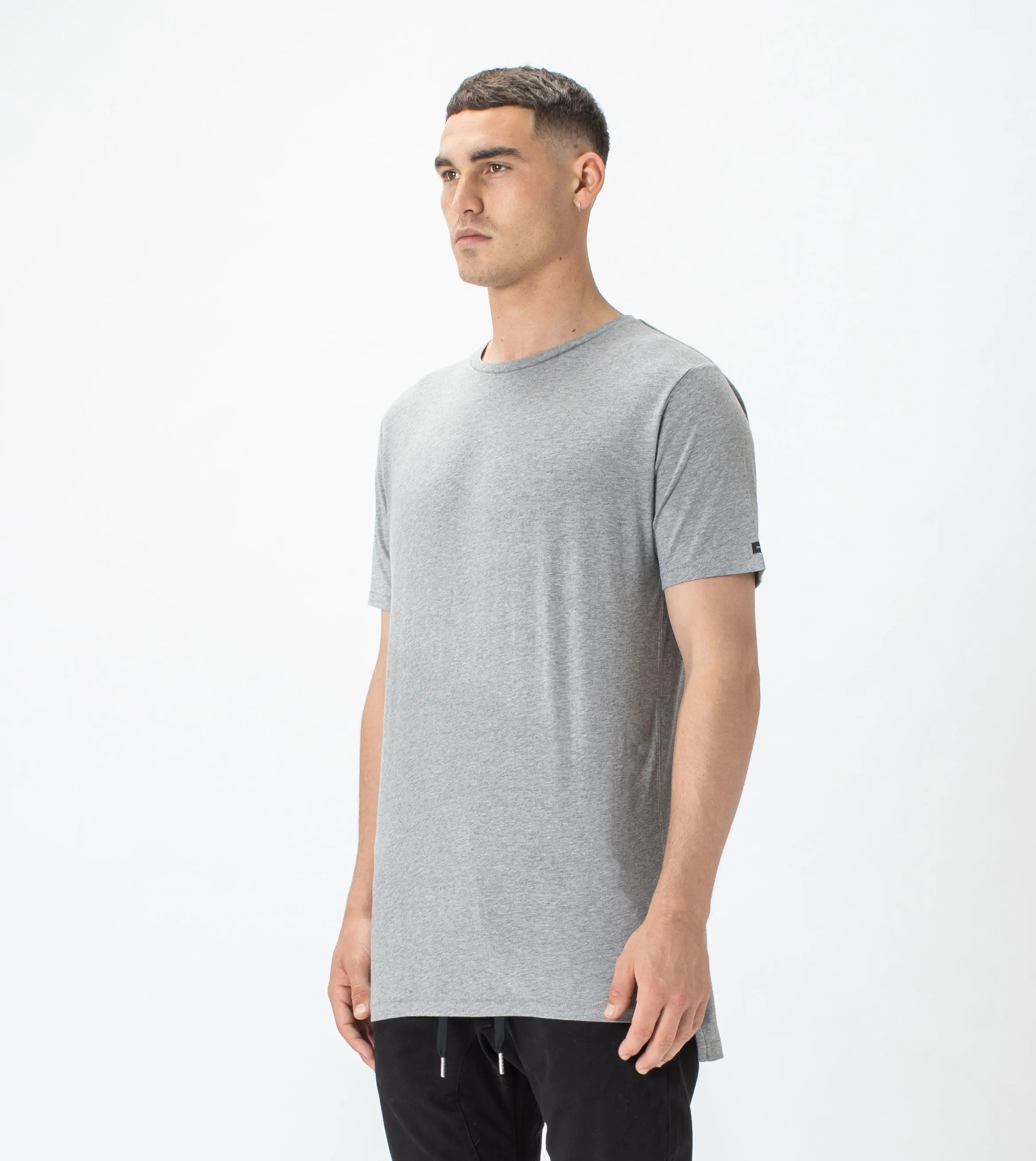 Flintlock Tee Dk Grey Marle