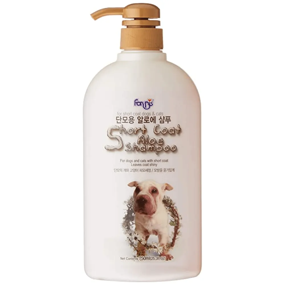 Forbis/Forcans Short Coat Aloe Shampoo for Dogs