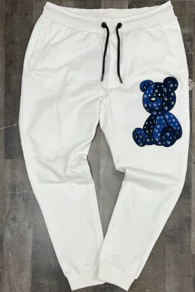 George V- studded teddy bear sweatpants