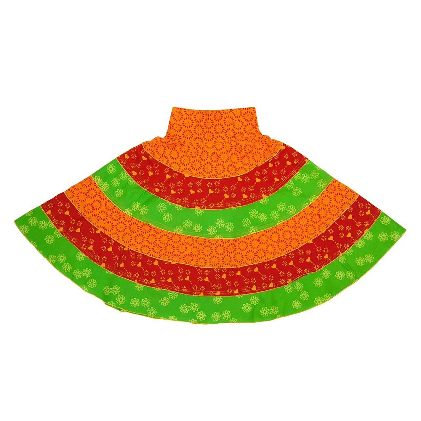 Girls' Batik Flower Skirt