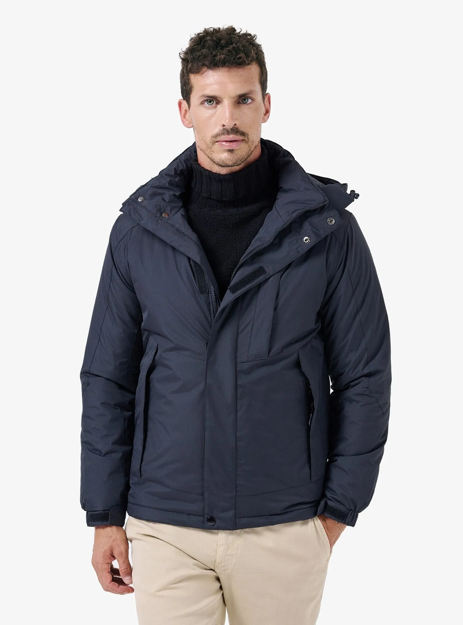 Giubbotto modello parka chiusura con zip - Achmed