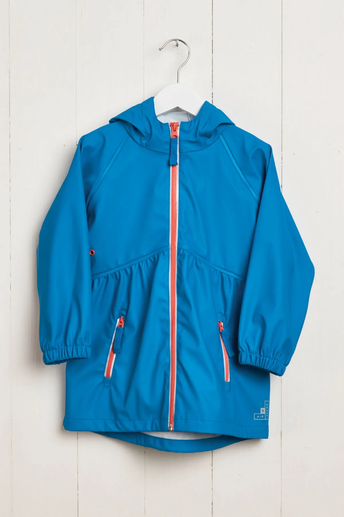 GRASS & AIR - Girls Rainster - Turquoise