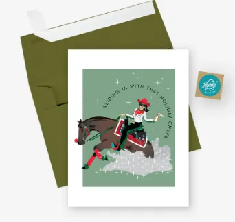 Hunt Seat Paper Co. Holiday Card's