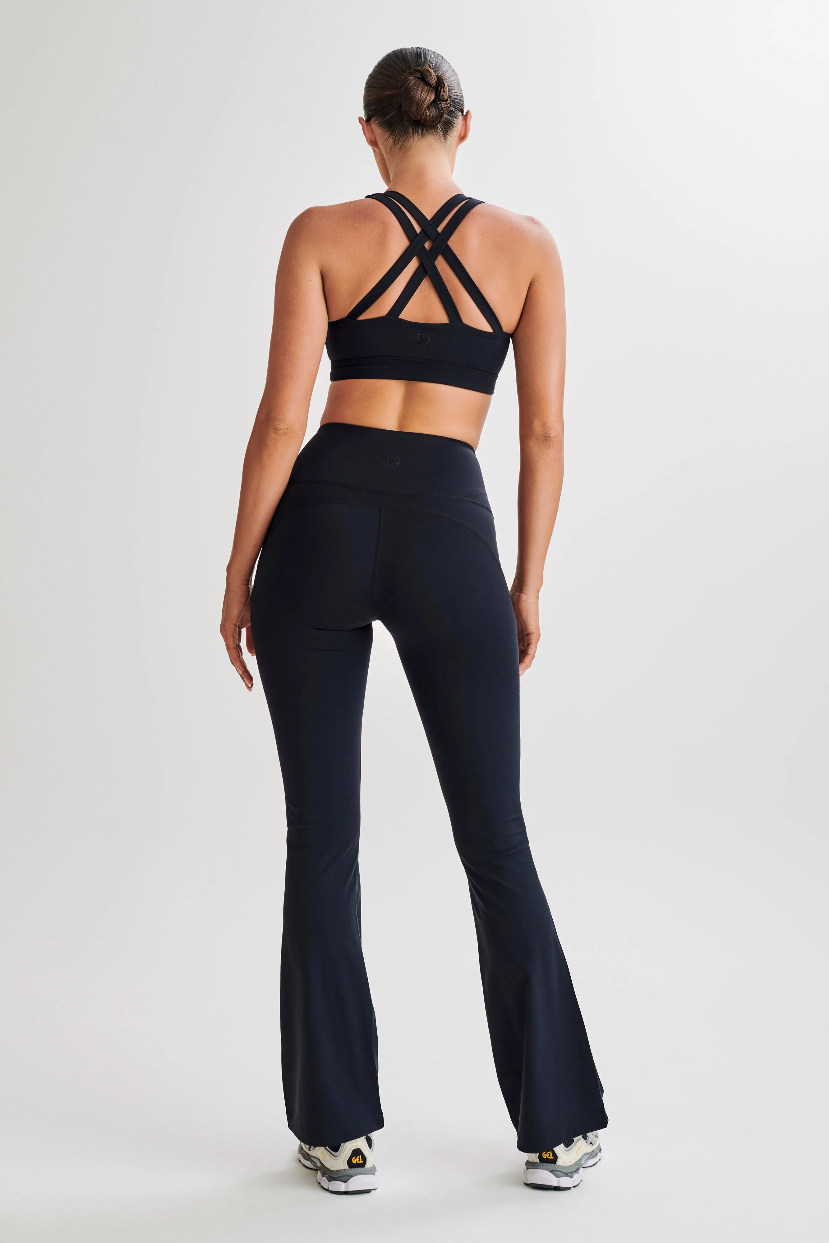 Jackie Twist Crop Top - Black