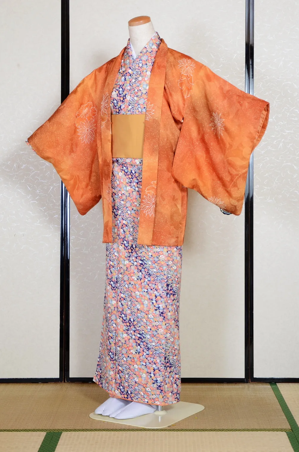 Japanese kimono & jacket 5 items set / SK #1-710