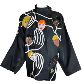 Jean-Charles de Castelbajac 1980s Unique Hands & Faces Jacket