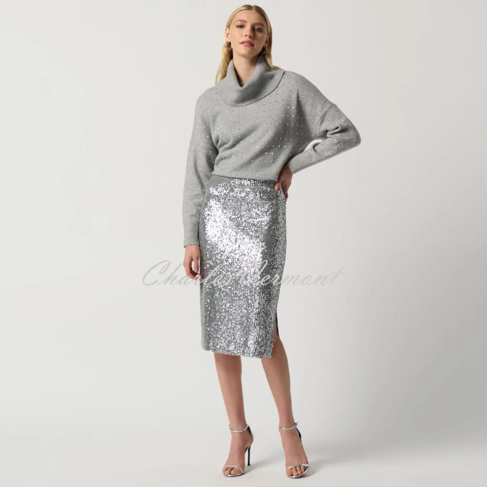 Joseph Ribkoff Sequin Pencil Skirt - Style 234259