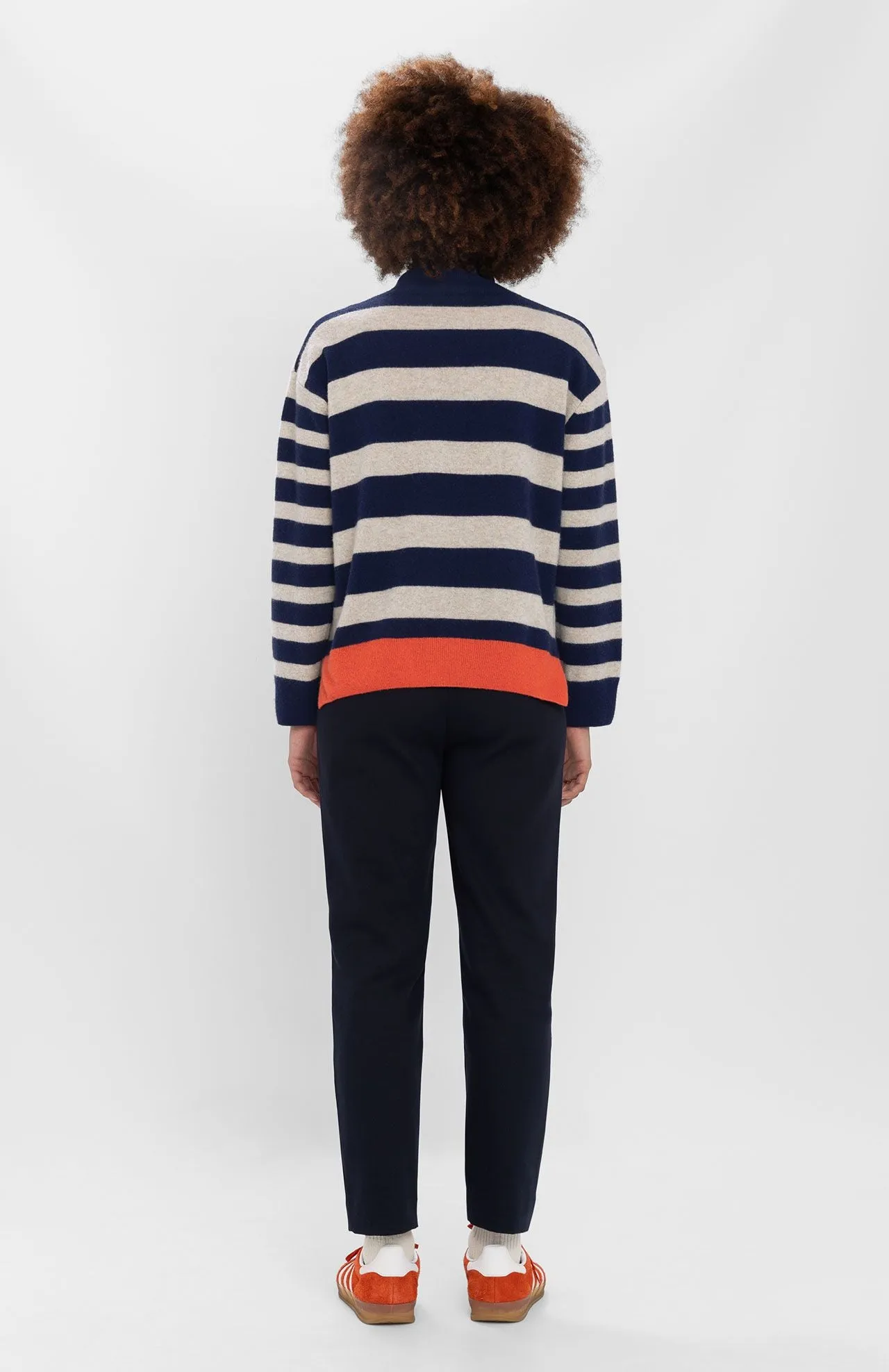 Kadabi Dot Jumper - Navy